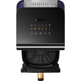 Panasonic NF-CC600AXE, Freidora de aire caliente negro/Azul oscuro