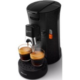 Philips Intensity Plus Función de memoria Cafetera de monodosis, Cafetera monodosis negro, Cafetera de cápsulas, 0,9 L, Dosis de café, 1450 W, Negro