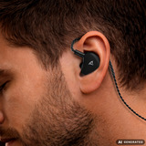 Sharkoon Stealthbite IEM, Auriculares negro