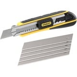 Stanley 0-10-481 cúter Negro, Amarillo Cúter de cuchillas intercambiables, Cuchillo para moquetas negro/Amarillo, 1,8 cm, 1 pieza(s)