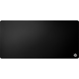 SteelSeries QcK 3XL Alfombrilla de ratón para juegos Negro negro, Negro, Monocromo, Tela, Caucho, Silicona, Base antiderrapante, Alfombrilla de ratón para juegos