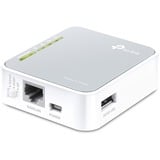 TP-Link TL-MR3020 router inalámbrico Ethernet rápido Banda única (2,4 GHz) 3G gris/blanco, Wi-Fi 4 (802.11n), Banda única (2,4 GHz), Ethernet, 3G, 3G, Router de sobremesa, Minorista