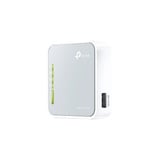 TP-Link TL-MR3020 router inalámbrico Ethernet rápido Banda única (2,4 GHz) 4G Plata, Blanco gris/blanco, Wi-Fi 4 (802.11n), Banda única (2,4 GHz), Ethernet, 3G, Plata, Blanco, Router de sobremesa, Minorista