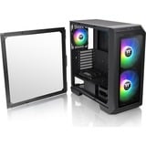 Thermaltake CA-1P6-00M1WN-00, Cajas de torre negro