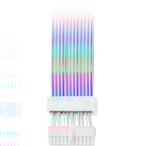 Thermaltake Mod ARGB Snow Cable 24Pin, Administración de cables blanco