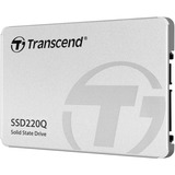 Transcend SSD220Q 2.5" 2000 GB Serial ATA III QLC 3D NAND, Unidad de estado sólido 2000 GB, 2.5", 550 MB/s