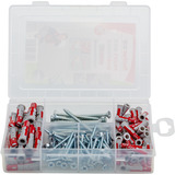 fischer 538622, Pasador gris claro/Rojo