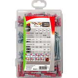 fischer 538622, Pasador gris claro/Rojo