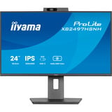 iiyama ProLite XB2497HSNH-B1, Monitor LED negro (mate), 60,5 cm (23.8"), 1920 x 1080 Pixeles, Full HD, Negro