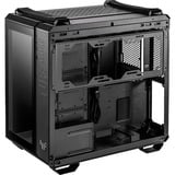 ASUS TUF Gaming GT502 Midi Tower Negro, Cajas de torre negro, Midi Tower, PC, Negro, ATX, micro ATX, Mini-ITX, Juego, 16,3 cm