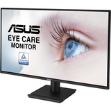 ASUS VA27AQ pantalla para PC 68,6 cm (27") 2560 x 1440 Pixeles Quad HD LCD Negro, Monitor LED negro, 68,6 cm (27"), 2560 x 1440 Pixeles, Quad HD, LCD, 1 ms, Negro
