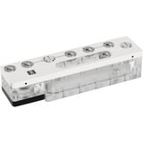 Alphacool Apex Distro Plate North XL D5/DDC, Refrigeración por agua blanco