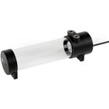Alphacool Core 70 Tube Reservoir con VPP/D5, Depósito de expansión negro/Transparente