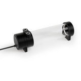 Alphacool Core 70 Tube Reservoir con VPP/D5, Depósito de expansión negro/Transparente