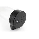 Alphacool Core 70 Tube Reservoir con VPP/D5, Depósito de expansión negro/Transparente