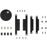 Alphacool Core 70 Tube Reservoir con VPP/D5, Depósito de expansión negro/Transparente