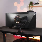 Arozzi Alzare Neo Single, Soporte de monitor negro