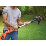 BLACK+DECKER ST1823 Negro, Naranja, Rojo, Plata Batería, Cortabordes naranja/Negro, 9000 RPM, Negro, Naranja, Rojo, Plata, 25 cm, 90 dB, 76 dB, 9 m/s²