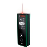 Bosch 06036729Z1 telémetro Medidor láser de distancias Negro, Verde 25 m negro/Verde, Medidor láser de distancias, m, Negro, Verde, 25 m, 0,15 m, 2 mm