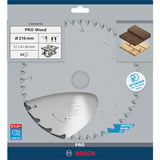 Bosch 2 608 837 724 hoja de sierra circular 21,6 cm 1 pieza(s) Madera noble, Madera blanda, 21,6 cm, 3 cm, 1,2 mm, 7000 RPM, 1,7 mm