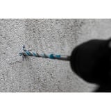 Bosch 2 608 900 647 broca Broca de centrar 7 pieza(s), Conjuntos de brocas Taladro, Broca de centrar, Concreto, Baldosa blanda, Mango cilíndrico, Azul, Gris, 7 pieza(s)
