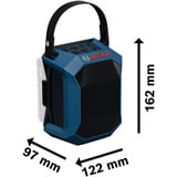 Bosch GPB 18V-1 C, Altavoz azul/Negro