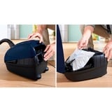 Bosch Serie 4 BGD38BU2 aspiradora 4 L Aspiradora de tambor Secar 600 W Bolsa para el polvo, Aspiradora de suelo azul oscuro, 600 W, Aspiradora de tambor, Secar, Bolsa para el polvo, 4 L, PureAir