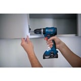Bosch Taladro atornillador percutor a batería GSB 18V-45 Professional, 18 Voltios, Martillo atornillador azul/Negro