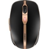 CHERRY DW 9100 SLIM teclado Ratón incluido Universal RF Wireless + Bluetooth QWERTY Inglés de EE. UU. Negro, Juego de escritorio negro/Bronce, Inalámbrico, RF Wireless + Bluetooth, QWERTY, Negro, Ratón incluido