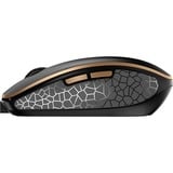 CHERRY DW 9100 SLIM teclado Ratón incluido Universal RF Wireless + Bluetooth QWERTY Inglés de EE. UU. Negro, Juego de escritorio negro/Bronce, Inalámbrico, RF Wireless + Bluetooth, QWERTY, Negro, Ratón incluido