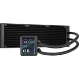 Corsair NAUTILUS II 360 RS LCD Refrigerador líquido para CPU, Refrigeración por agua negro