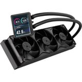 Corsair NAUTILUS II 360 RS LCD Refrigerador líquido para CPU, Refrigeración por agua negro