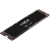 Crucial P5 M.2 2000 GB PCI Express 3.0 3D NAND NVMe, Unidad de estado sólido 2000 GB, M.2, 3400 MB/s