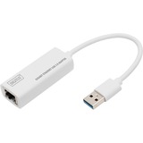 Digitus Adaptador Gigabit Ethernet USB 3.0, Adaptador de red blanco, Blanco, China, Windows 7, Vista, XP and Mac OS 10.6/10.7, IEEE 802.3, IEEE 802.3ab, IEEE 802.3az, IEEE 802.3u