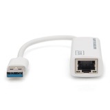 Digitus Adaptador Gigabit Ethernet USB 3.0, Adaptador de red blanco, Blanco, China, Windows 7, Vista, XP and Mac OS 10.6/10.7, IEEE 802.3, IEEE 802.3ab, IEEE 802.3az, IEEE 802.3u