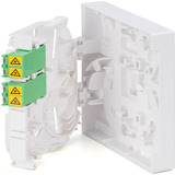 Digitus Caja FTTH con 2 x acopladores LC/APC DX con obturador, Caja/Carcasa blanco