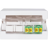Digitus Caja FTTH con 2 x acopladores LC/APC DX con obturador, Caja/Carcasa blanco