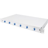 Digitus Caja de empalme LWL, equipada, LC, OS2, Caja de fíbra óptica gris