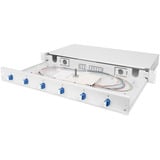 Digitus Caja de empalme LWL, equipada, LC, OS2, Caja de fíbra óptica gris