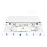 Digitus Caja de empalme LWL, equipada, LC, OS2, Caja de fíbra óptica gris