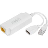 Digitus Divisor PoE USB-A 5V, Splitter PoE blanco