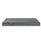Digitus Kit de actualización modular de conmutador KVM de 16 puertos VGA, Switch KVM negro