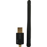 Dream Multimedia Dual Band Wireless USB 2.0 Adapter, Adaptador Wi-Fi negro