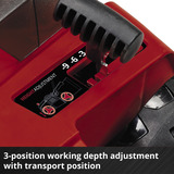 EINHELL Aireador-escarificador a batería GE-SC 36/35 Li-Solo, 36 Voltios (2x18V) rojo/Negro