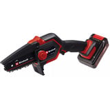 EINHELL Power X-Change Motosierra de batería GE-PS 18/15 Li Kit de bolsa, 18 Voltios, Serrucho podador negro/Rojo