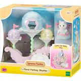 EPOCH Sylvanian Families - Barco globo mágico con figura, Juegos de construcción 