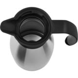 Emsa 508932 jarra, cántaro y botella Negro, Acero inoxidable, Jarra termo acero fino/Negro, Negro, Acero inoxidable, China, 145 mm, 105 mm, 240 mm