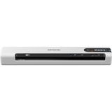 Epson WorkForce DS-80W, Escáner de alimentación de hojas gris, 216 x 1828 mm, 600 x 600 DPI, 48 bit, 24 bit, 16 bit, 8 bit