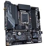 GIGABYTE B760M Gaming X AX Placa base - Compatible con procesadores Intel Core 14ª generación, VRM de 8+1+1 fases, hasta 7600 MHz DDR5, 2xPCIe 4.0 M.2, Wi-Fi 6E, LAN 2.5GbE, USB 3.2 Gen 2 negro, VRM de 8+1+1 fases, hasta 7600 MHz DDR5, 2xPCIe 4.0 M.2, Wi-Fi 6E, LAN 2.5GbE, USB 3.2 Gen 2, Intel, LGA 1700, Intel® Celeron®, Intel Core i3 12th Gen, Intel Core i3 13th Gen, Intel Core i3 14th Gen, Intel..., LGA 1700, DDR5-SDRAM, 256 GB