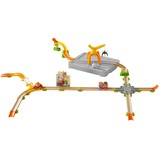HABA Kullerbü - Pista de juego Vía libre – Grúa de carga, Ferrocarril 